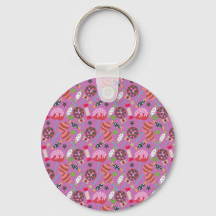 Porte-clés Motif de bonbons motif Lollies lollipop 19