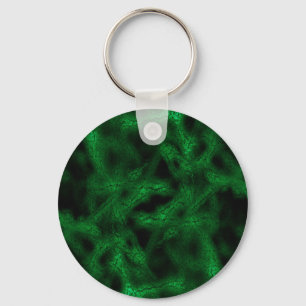 Porte-clés Motif de fantaisie verte