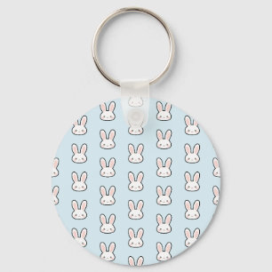 Porte-clés Motif de lapin visage de lapin mignon