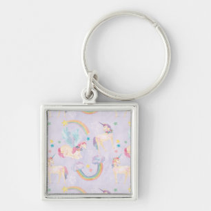 Porte-clés Motif de licornes magiques