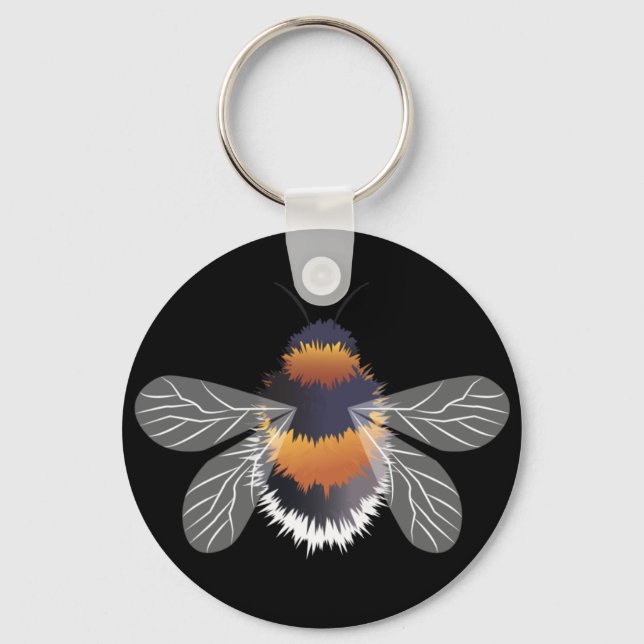 Porte-clés Motif de nid d'abeille (Recto)