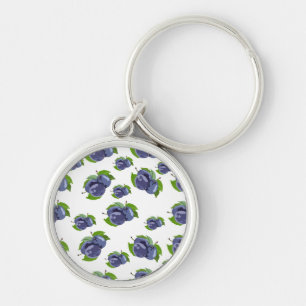 Porte-clés Motif de prune zazzle sac fourre-tout du COEUR