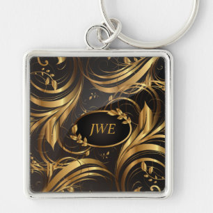 Porte-clés Motif d'or 1 Porte - clé