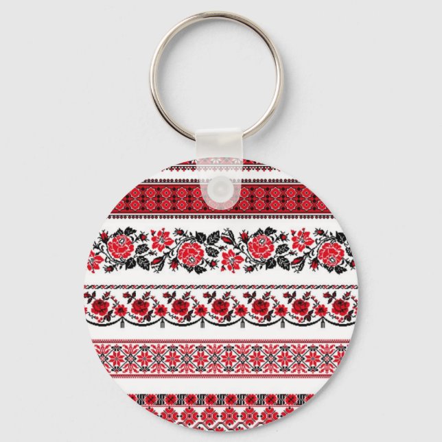 Porte-clés MOTIF d'origine britannique (Recto)