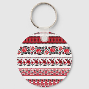 Porte-clés Motif ethnique ukrainien