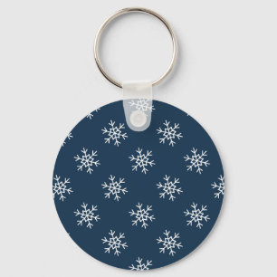 Porte-clés Motif Festive  de Snowflakes porte - clé