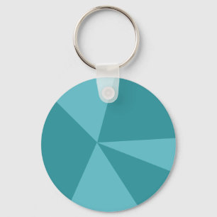 Porte-clés Motif géométrique triangles
