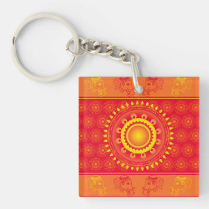Porte-clés Motif indien