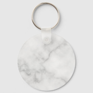 Porte-clés Motif Marbre blanc élégant