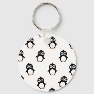 Porte-clés Motif mignon de pingouin