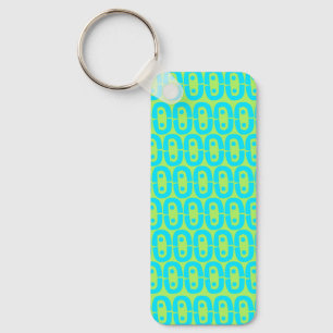 Porte-clés motif moderne et coloré
