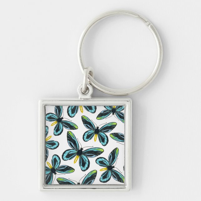 Porte-clés Motif papillon de la reine Alexandra (Devant)