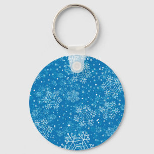 Porte-clés Motif Snowflake