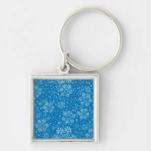 Porte-clés Motif Snowflake