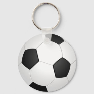 Porte-clés Motif sportif de balle de football