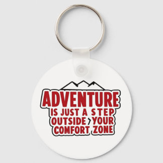 Porte-clés motivateur explorateur cadeau aventure esprit