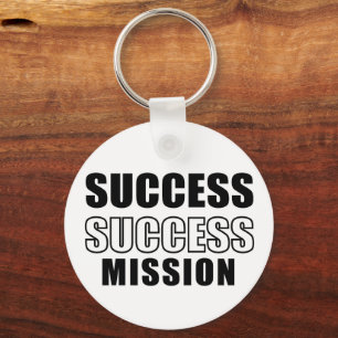Porte-clés motivation mission succès