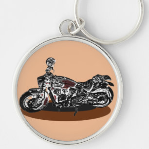 Porte-clés Moto indienne