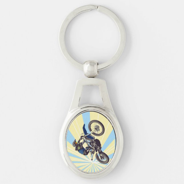 Porte-clés Motocross (Devant)