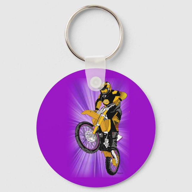 Porte-clés Motocross 402 (Recto)