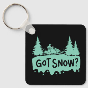 Porte-clés Motoneige - Ai De La Neige Drôle Motoneige
