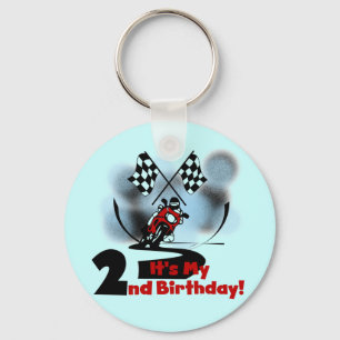 Porte-clés Motorcycle Racing 2e Anniversaire Tshirts et cadea