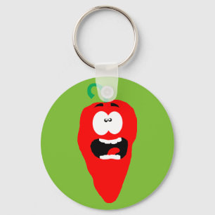 Porte-clés Mouche Red Hot Chili