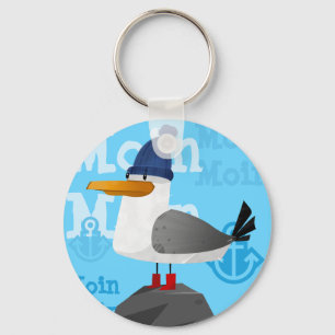 Porte-clés Mouette de "Moin Moin"