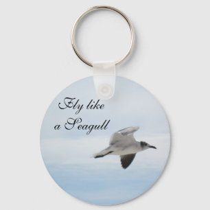 Porte-clés Mouette volante