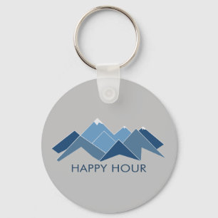 Porte-clés Mountains Happy Hour