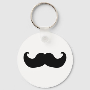 Porte-clés Moustache noire