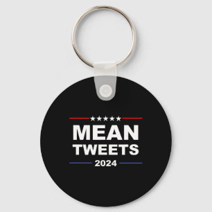 Porte-clés Moyenne Tweets & amp ; Trump 2024 Groupe D'Équipem