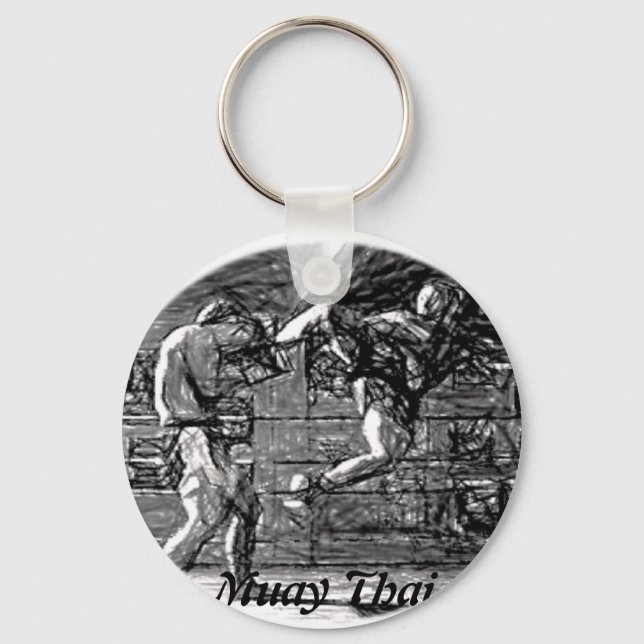 Porte-clés Muay Thai, Fight (Recto)