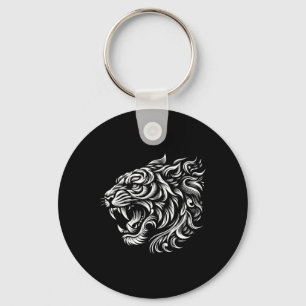 Porte-clés Muay Thai Mma Combat Tatouage Tigre Art des 8 Memb