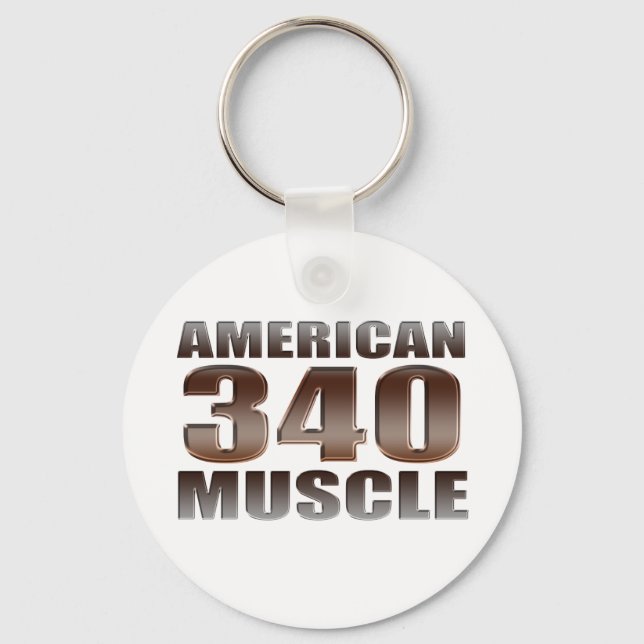 Porte-clés muscle américain 340 (Recto)