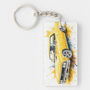 Porte-clés Muscle Car Américain