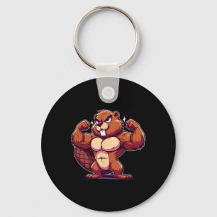Porte-clés Muscles Flexants de castor Ventilateur Bodybuildin