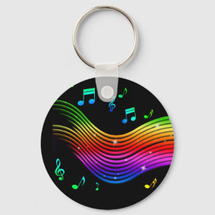 Porte-clés Music Illustration key chains