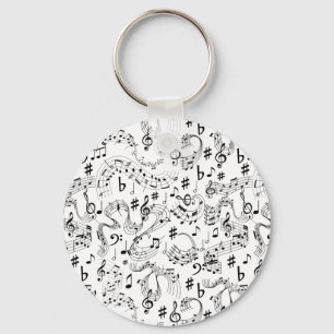 Porte-clés Music, Musical Notes