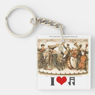 Porte-clés "Musicien"