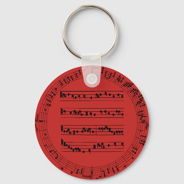 Porte-clés Musique (Recto)