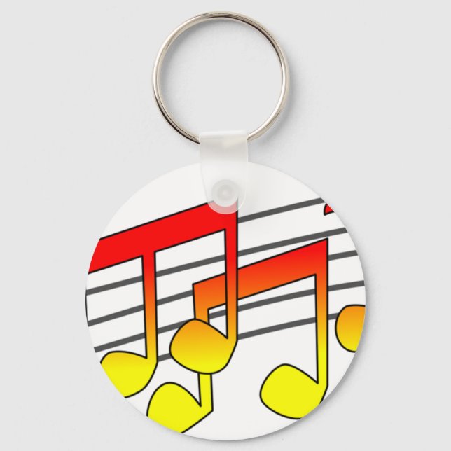 Porte-clés Musique (Recto)