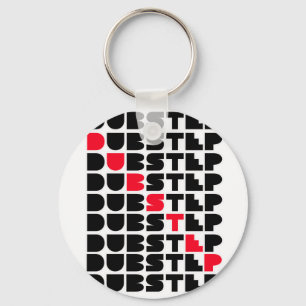 Porte-clés Musique de Dubstep de types de filles de MUR de