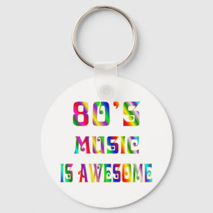 Porte-clés Musique des années 80