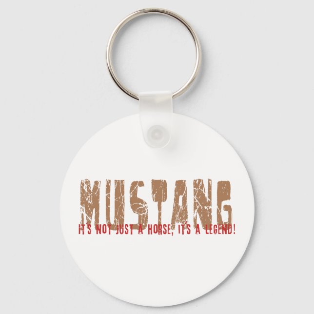 Porte-clés Mustang (Recto)
