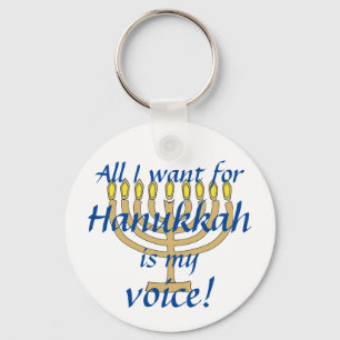 Porte-clés Mutisme Sélectif Hanukkah