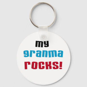 Porte-clés My Granma Rocks T-shirts et cadeaux