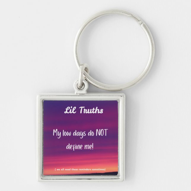 Porte-clés My Low Days Sunset Lil Truths  (Devant)