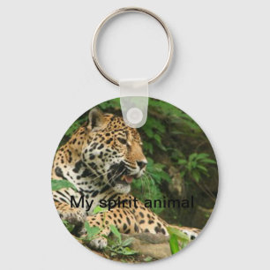 Porte-clés My spirit animal jaguar