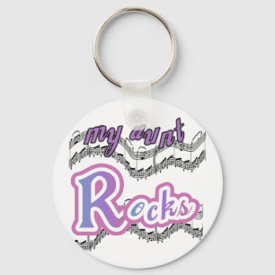 Porte-clés My Tunt Rocks Tshirts et cadeaux